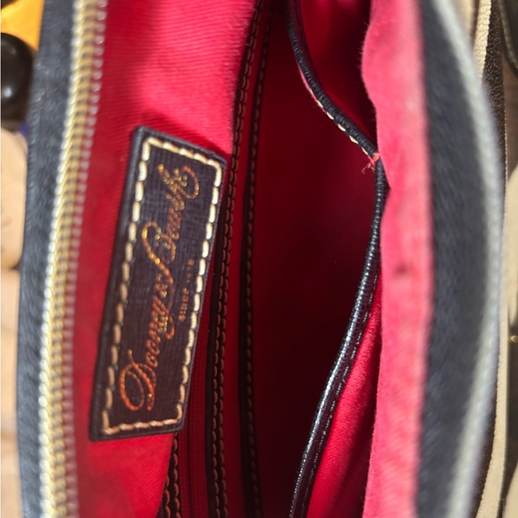 Dooney & Bourke Zebra Print Shoulder Bag - Black and Brown - Picture 3 of 5